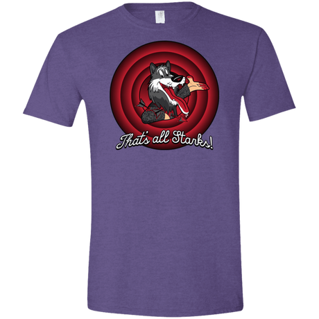 T-Shirts Heather Purple / S That's all Starks Men's Semi-Fitted Softstyle