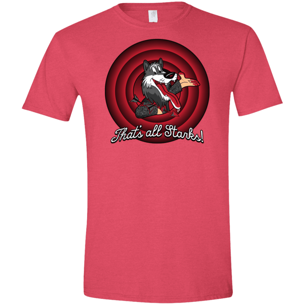 T-Shirts Heather Red / S That's all Starks Men's Semi-Fitted Softstyle