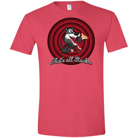 T-Shirts Heather Red / S That's all Starks Men's Semi-Fitted Softstyle