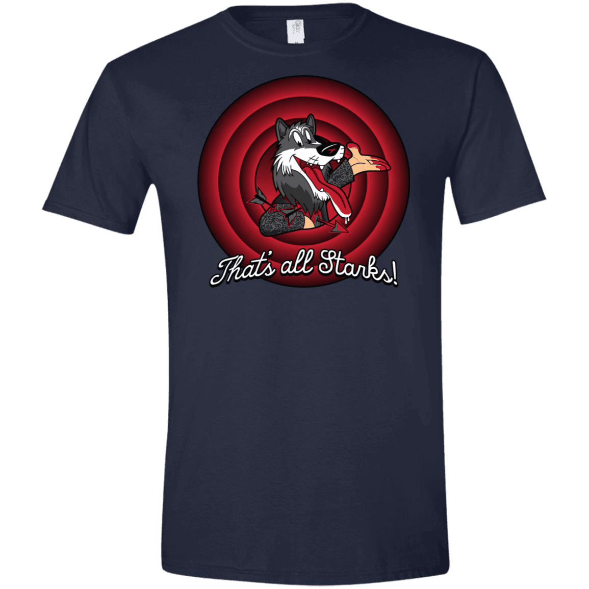 T-Shirts Navy / X-Small That's all Starks Men's Semi-Fitted Softstyle