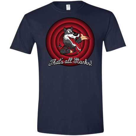 T-Shirts Navy / X-Small That's all Starks Men's Semi-Fitted Softstyle