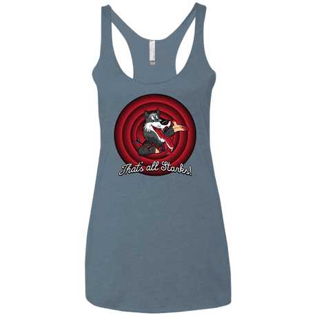 T-Shirts Indigo / X-Small That's all Starks Women's Triblend Racerback Tank