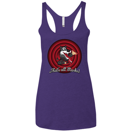 T-Shirts Purple Rush / X-Small That's all Starks Women's Triblend Racerback Tank