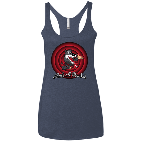 T-Shirts Vintage Navy / X-Small That's all Starks Women's Triblend Racerback Tank