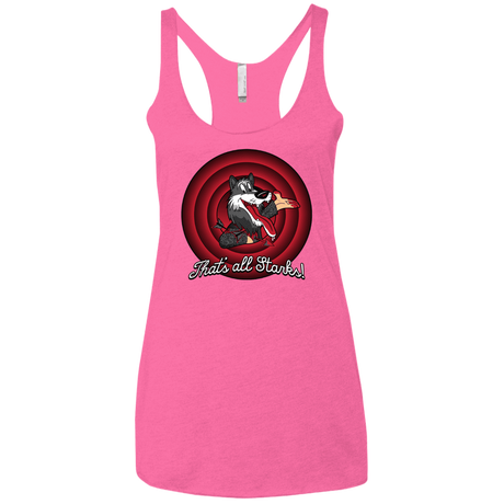 T-Shirts Vintage Pink / X-Small That's all Starks Women's Triblend Racerback Tank