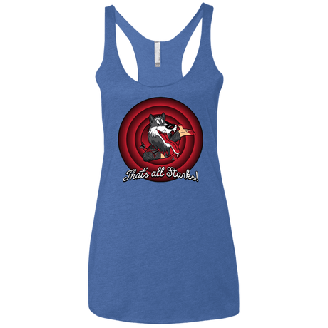 T-Shirts Vintage Royal / X-Small That's all Starks Women's Triblend Racerback Tank