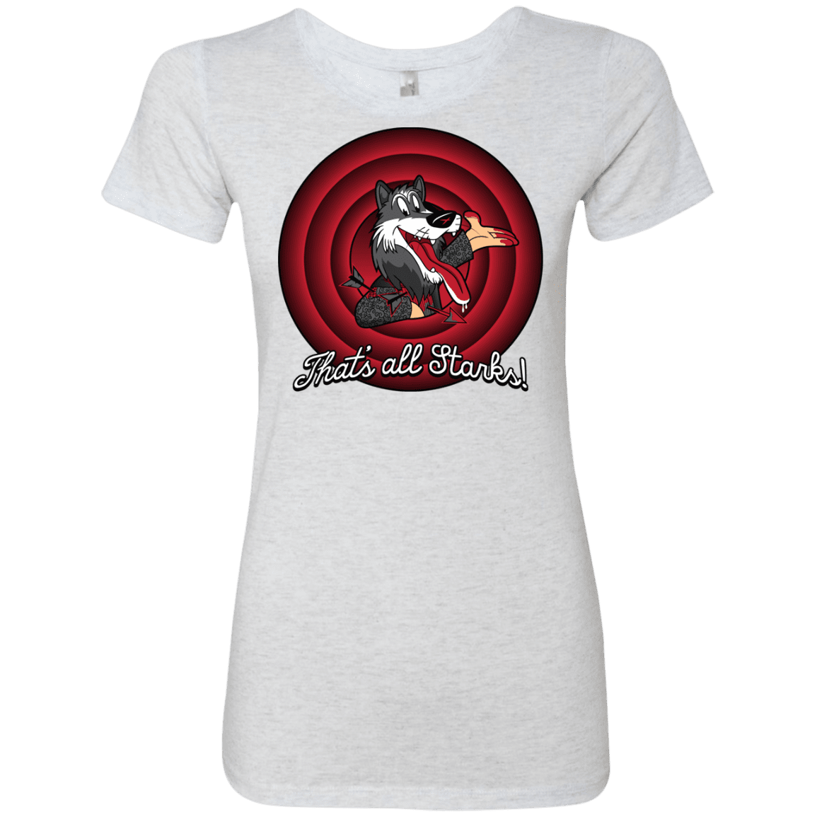 T-Shirts Heather White / S That's all Starks Women's Triblend T-Shirt