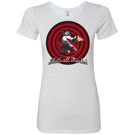 T-Shirts Heather White / S That's all Starks Women's Triblend T-Shirt