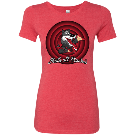 T-Shirts Vintage Red / S That's all Starks Women's Triblend T-Shirt