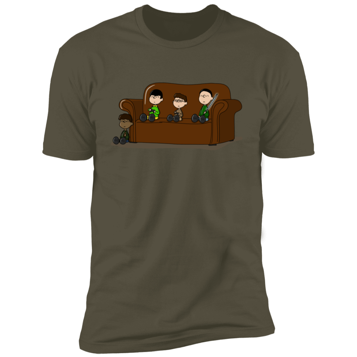 T-Shirts Military Green / S That's my Spot Men's Premium T-Shirt