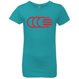 T-Shirts Tahiti Blue / YXS That's No Moon Girls Premium T-Shirt