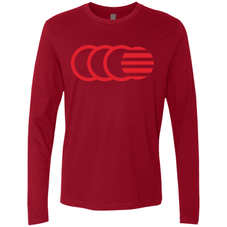 T-Shirts Cardinal / S That's No Moon Men's Premium Long Sleeve
