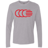 T-Shirts Heather Grey / S That's No Moon Men's Premium Long Sleeve