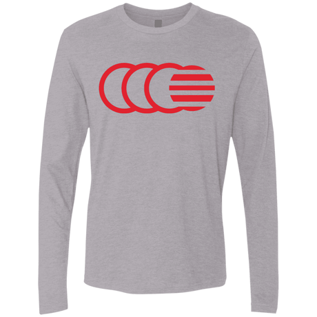 T-Shirts Heather Grey / S That's No Moon Men's Premium Long Sleeve