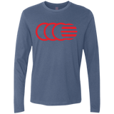 T-Shirts Indigo / S That's No Moon Men's Premium Long Sleeve