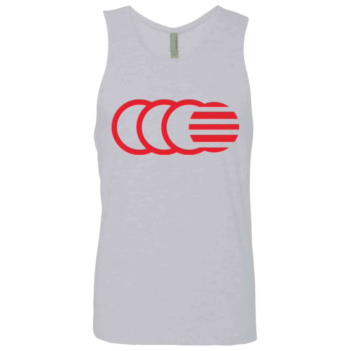 T-Shirts Heather Grey / S That's No Moon Men's Premium Tank Top