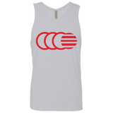 T-Shirts Heather Grey / S That's No Moon Men's Premium Tank Top