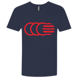 T-Shirts Midnight Navy / X-Small That's No Moon Men's Premium V-Neck