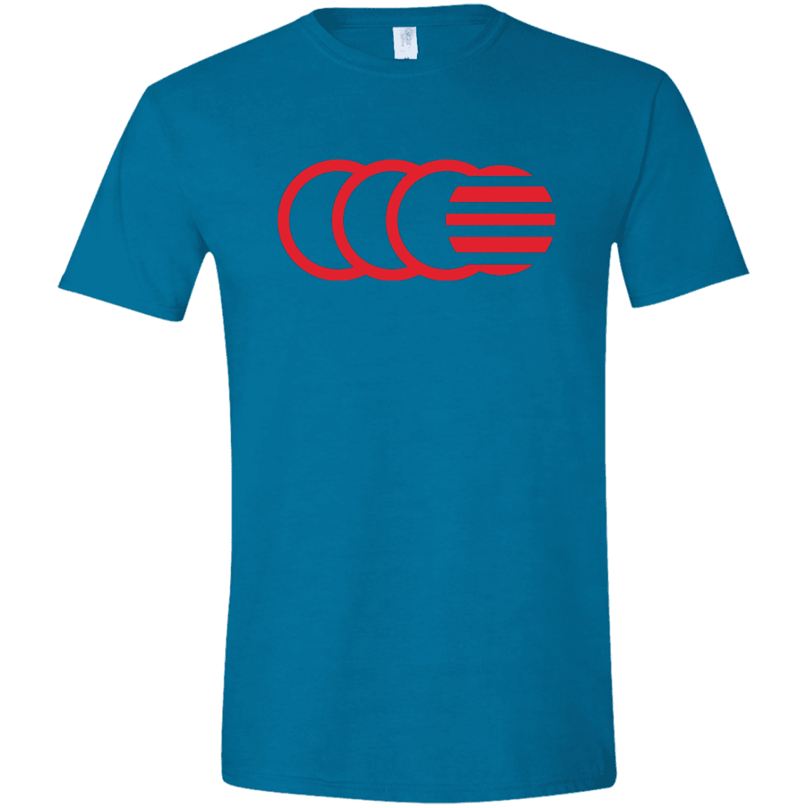 T-Shirts Antique Sapphire / S That's No Moon Men's Semi-Fitted Softstyle