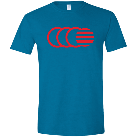 T-Shirts Antique Sapphire / S That's No Moon Men's Semi-Fitted Softstyle