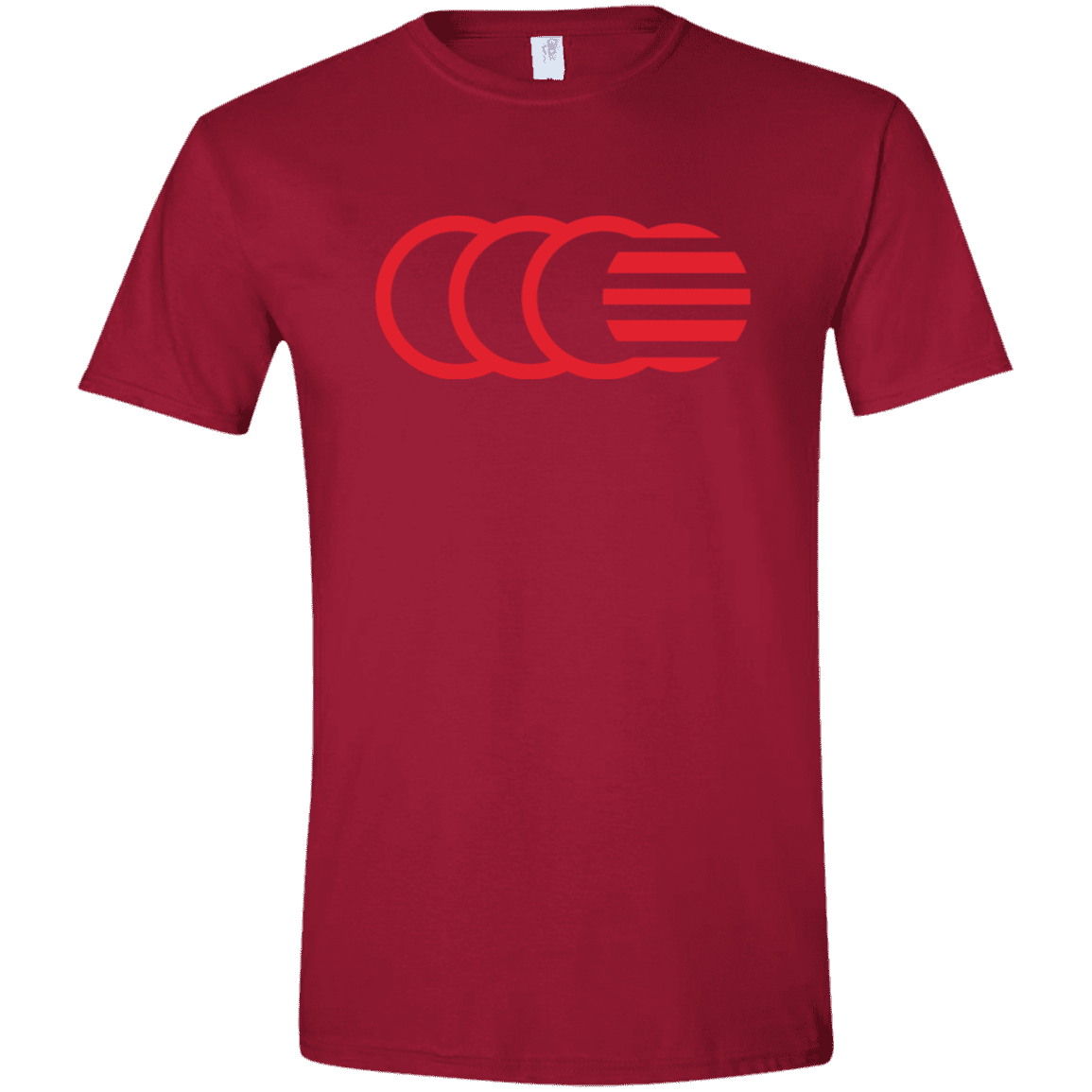 T-Shirts Cardinal Red / S That's No Moon Men's Semi-Fitted Softstyle