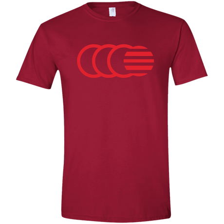 T-Shirts Cardinal Red / S That's No Moon Men's Semi-Fitted Softstyle