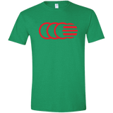 T-Shirts Heather Irish Green / S That's No Moon Men's Semi-Fitted Softstyle