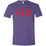 T-Shirts Heather Purple / S That's No Moon Men's Semi-Fitted Softstyle