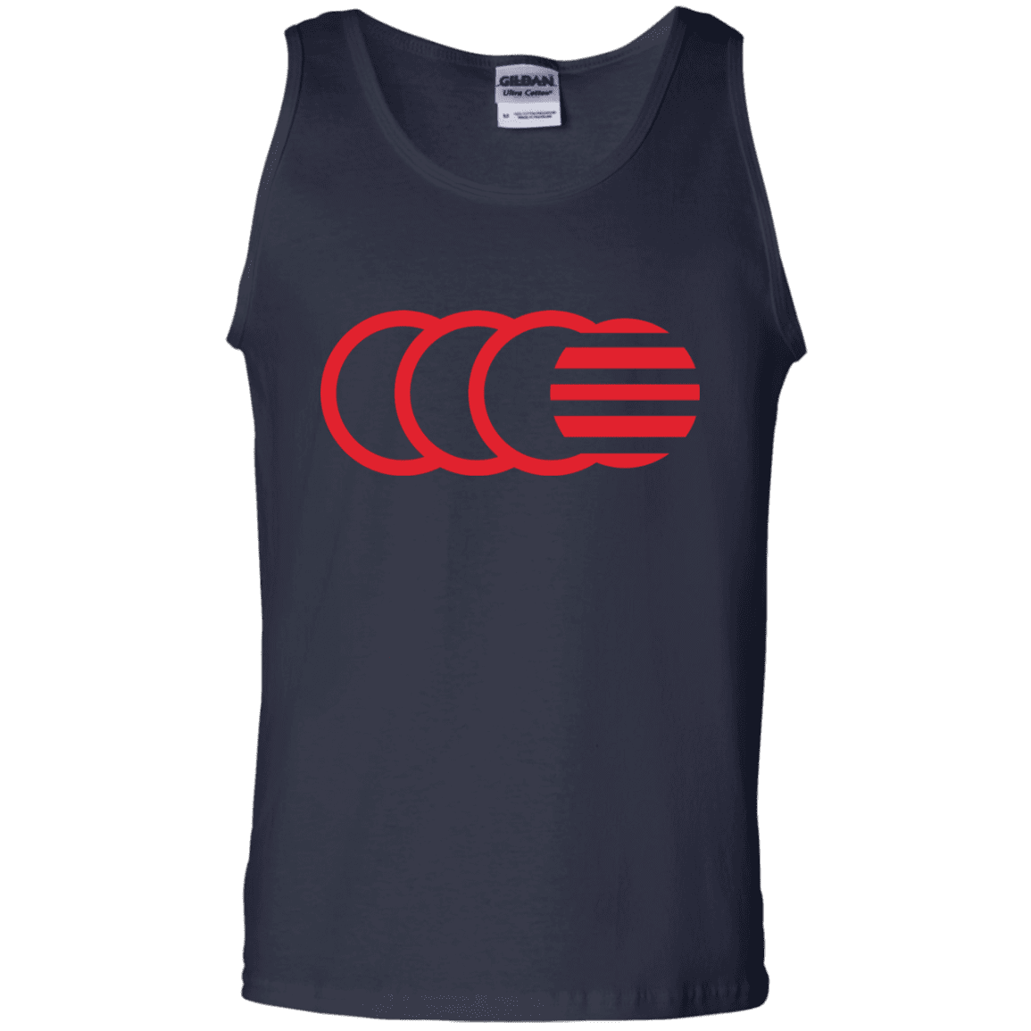 T-Shirts Navy / S That's No Moon Men's Tank Top