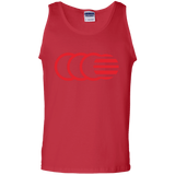 T-Shirts Red / S That's No Moon Men's Tank Top