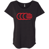 T-Shirts Vintage Black / X-Small That's No Moon Triblend Dolman Sleeve