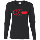 T-Shirts Black / S That's No Moon Women's Long Sleeve T-Shirt