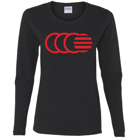 T-Shirts Black / S That's No Moon Women's Long Sleeve T-Shirt