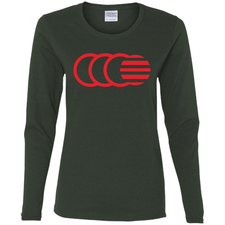 T-Shirts Forest / S That's No Moon Women's Long Sleeve T-Shirt