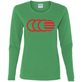 T-Shirts Irish Green / S That's No Moon Women's Long Sleeve T-Shirt