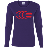 T-Shirts Purple / S That's No Moon Women's Long Sleeve T-Shirt