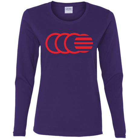 T-Shirts Purple / S That's No Moon Women's Long Sleeve T-Shirt