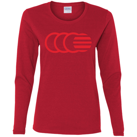 T-Shirts Red / S That's No Moon Women's Long Sleeve T-Shirt