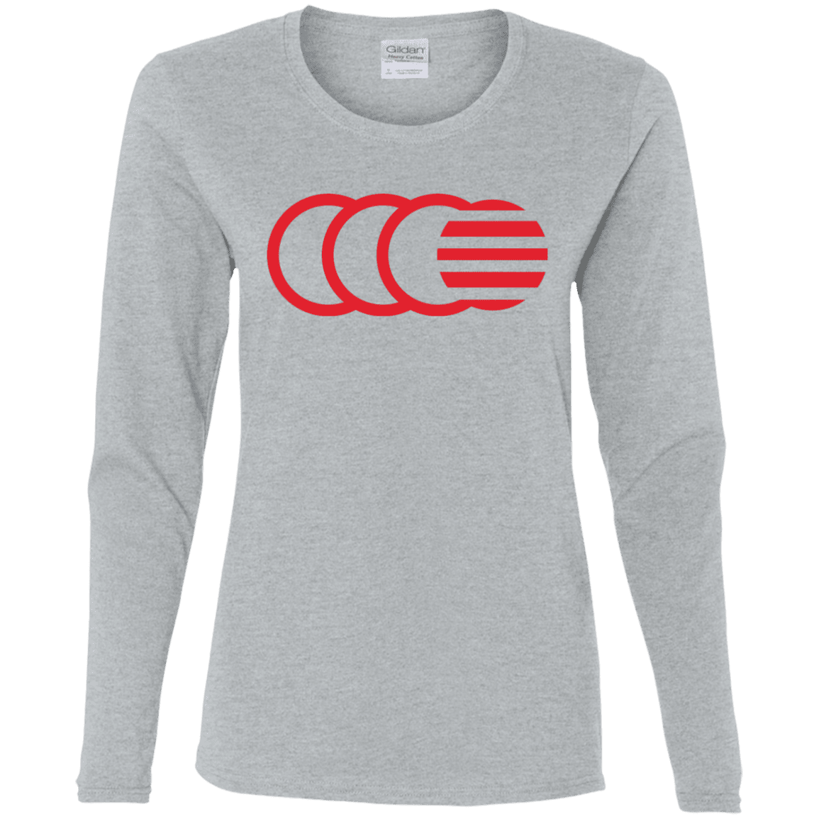 T-Shirts Sport Grey / S That's No Moon Women's Long Sleeve T-Shirt