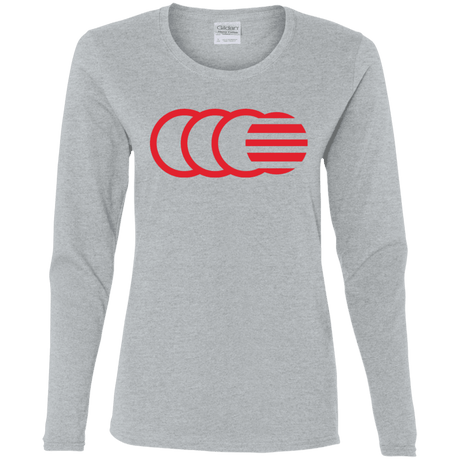 T-Shirts Sport Grey / S That's No Moon Women's Long Sleeve T-Shirt