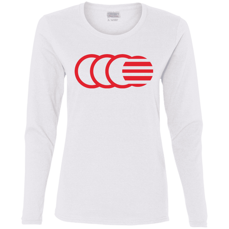 T-Shirts White / S That's No Moon Women's Long Sleeve T-Shirt