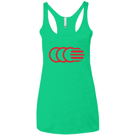 T-Shirts Envy / X-Small That's No Moon Women's Triblend Racerback Tank