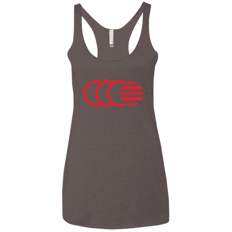 T-Shirts Macchiato / X-Small That's No Moon Women's Triblend Racerback Tank
