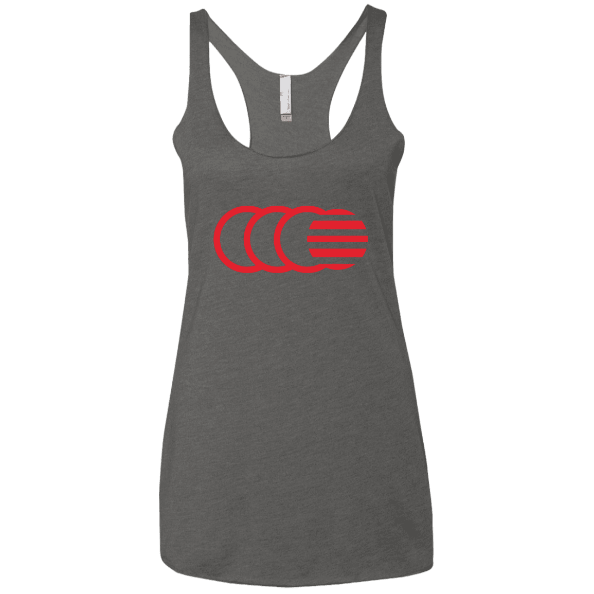 T-Shirts Premium Heather / X-Small That's No Moon Women's Triblend Racerback Tank
