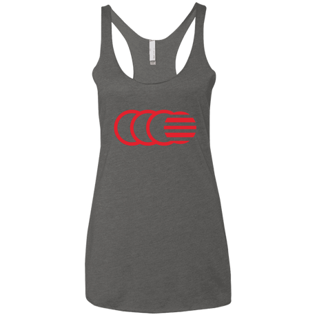 T-Shirts Premium Heather / X-Small That's No Moon Women's Triblend Racerback Tank