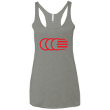 T-Shirts Venetian Grey / X-Small That's No Moon Women's Triblend Racerback Tank