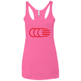 T-Shirts Vintage Pink / X-Small That's No Moon Women's Triblend Racerback Tank