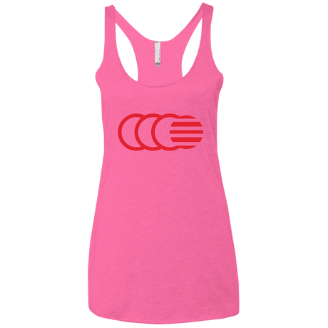 T-Shirts Vintage Pink / X-Small That's No Moon Women's Triblend Racerback Tank