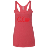 T-Shirts Vintage Red / X-Small That's No Moon Women's Triblend Racerback Tank