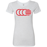 T-Shirts Heather White / S That's No Moon Women's Triblend T-Shirt